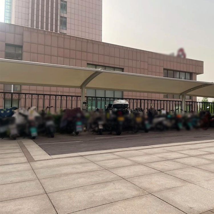 单县膜结构电动车棚