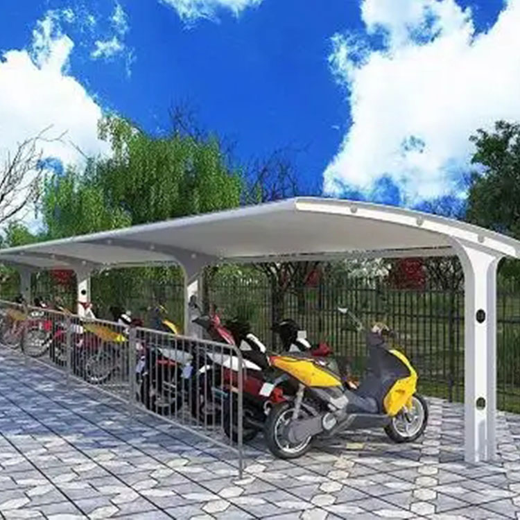 单县膜结构电动车棚